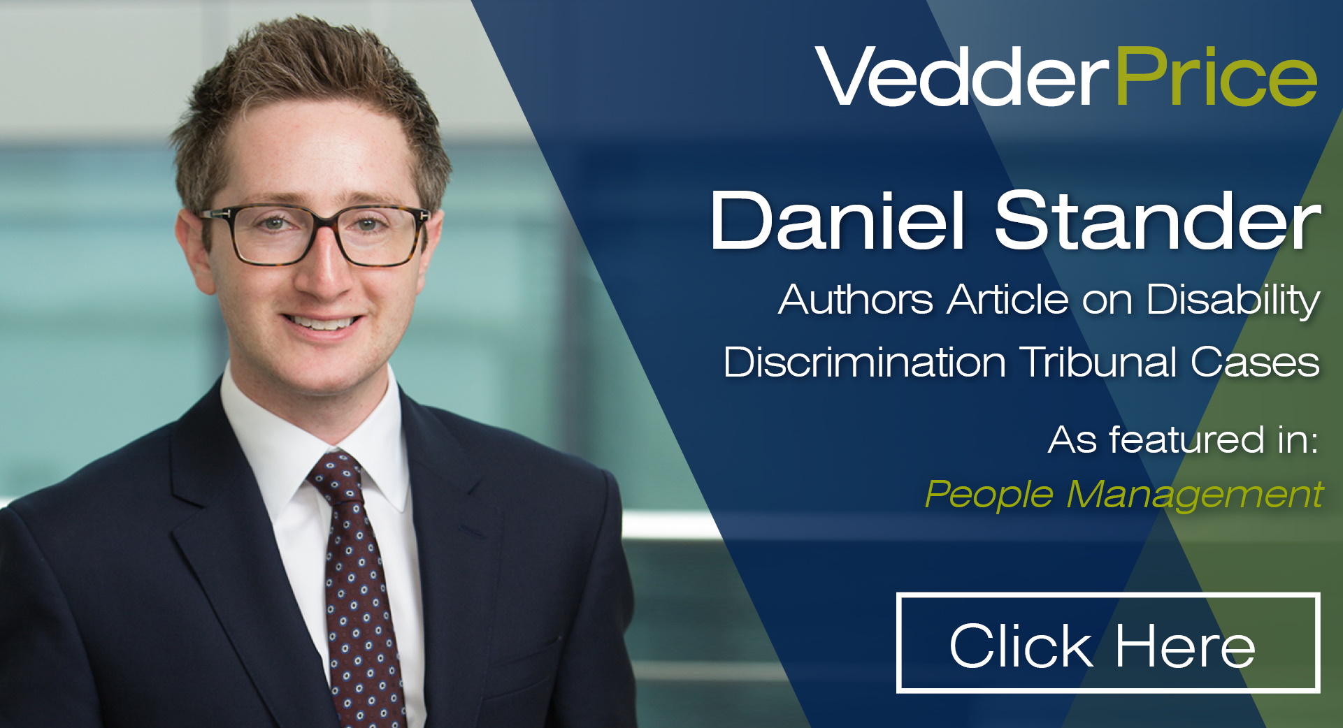 Daniel Stander Authors Article on Disability Discrimination Tribunal