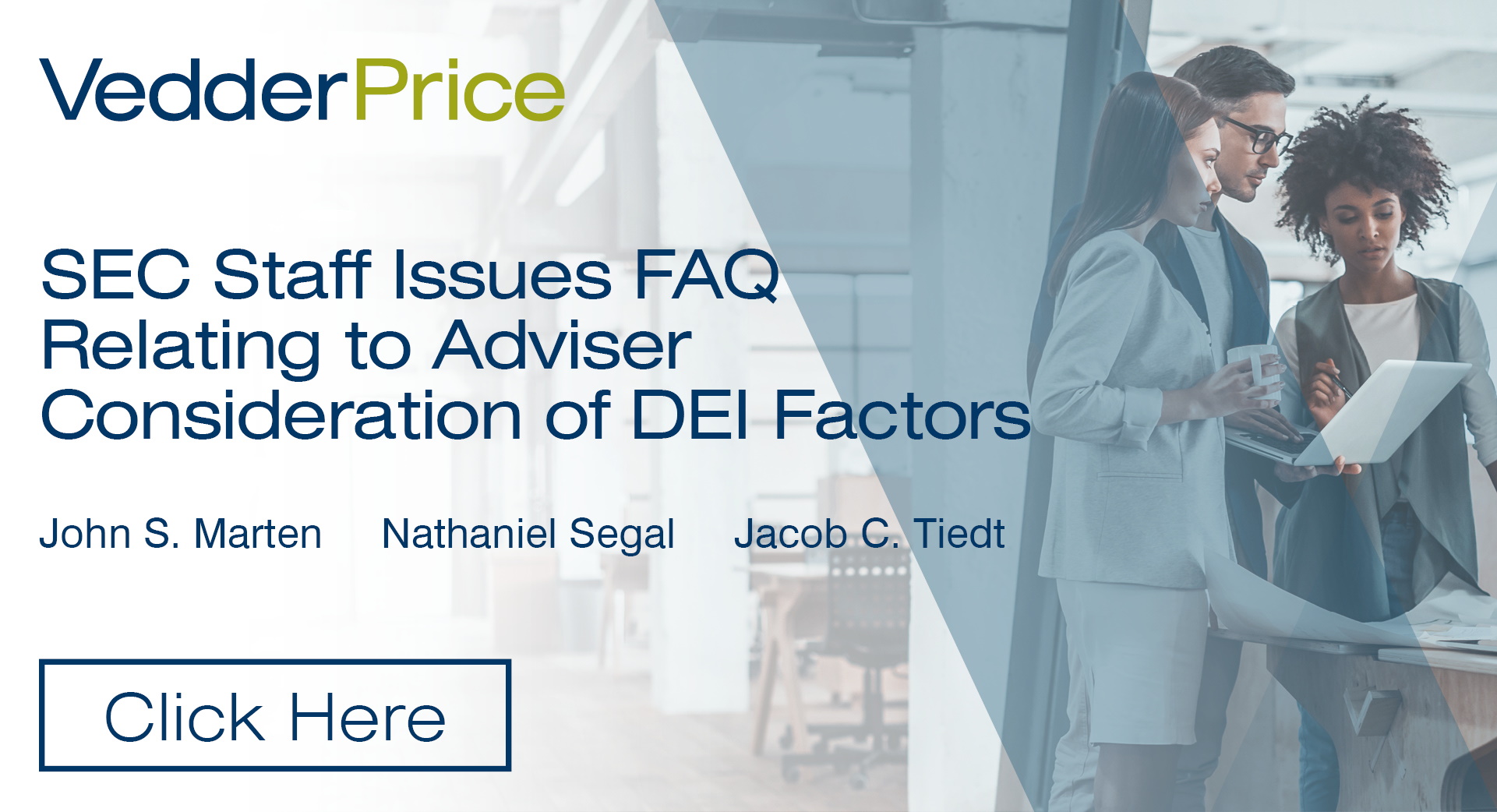 SEC Staff Issues FAQ Relating to Adviser Consideration of DEI Factors